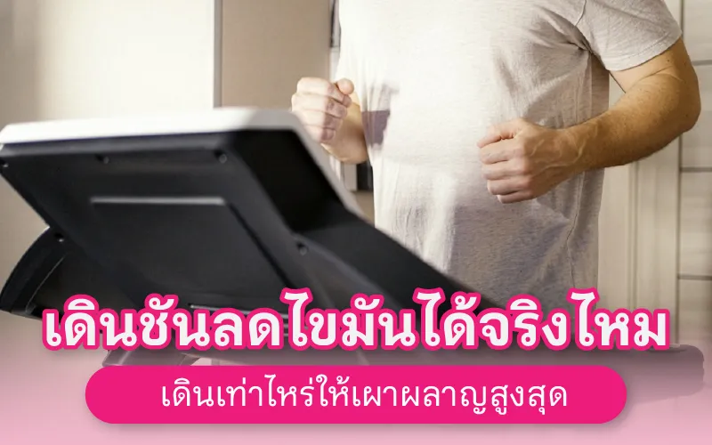 เดินชันลดไขมันได้จริงไหม เดินเท่าไหร่ให้เผาผลาญสูงสุด